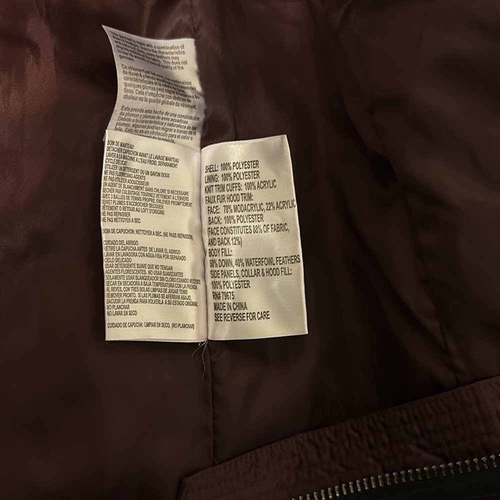 Michael Kors Burgundy Down Jacket - image 5